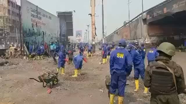 Deploiement des agents du Service national à Kinshasa : une offensive contre l'insalubrité et le désordre urbain