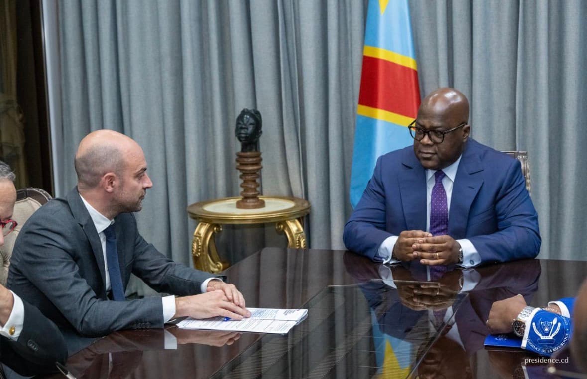 RDC–FRANCE : TSHISEKEDI ET JEAN-NOËL BARROT ÉCHANGENT SUR LA CRISE DANS L’EST ET LA RIPOSTE CONTRE EBOLA